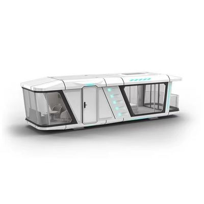 Modularer Wandhaus aus Sandwich-Panel aus Steinwolle für Luxus-Zusammenhängendes Wohnraum