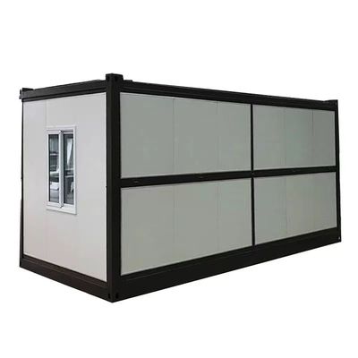 Portables zusammenklappbares Containerhaus Zuhause Büro Lagerhaus Laden Hotel Vorgefertigtes Klappwerk