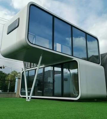 Wall Rock Wool Sandwich Panel Modernes Outdoor-Portables Mobilfahrzeug Weltraumkapsel Hotelhaus
