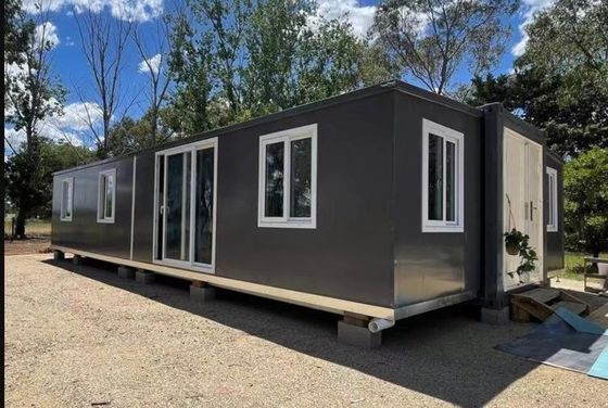 3- 20 ft 40 ft 3 Schlafzimmer Luxus zusammenklappbarer Ausbaukontainer Zuhause