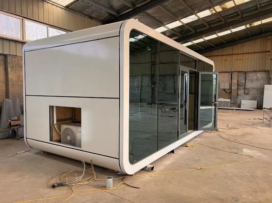 Wall Rock Wool Sandwich Panel Modernes Outdoor-Portables Mobilfahrzeug Weltraumkapsel Hotelhaus