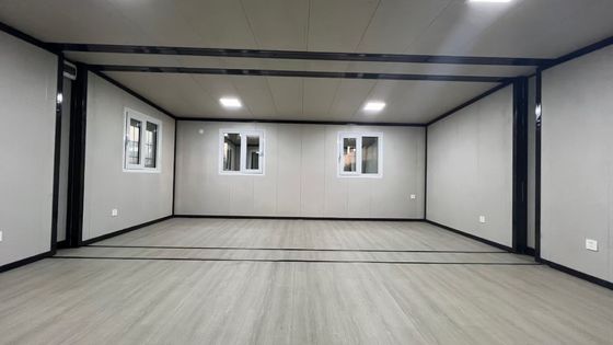 Aluminiumfenster 20 ft 40 ft 3 Schlafzimmer Luxus zusammenklappbarer Ausbaukontainer Zuhause