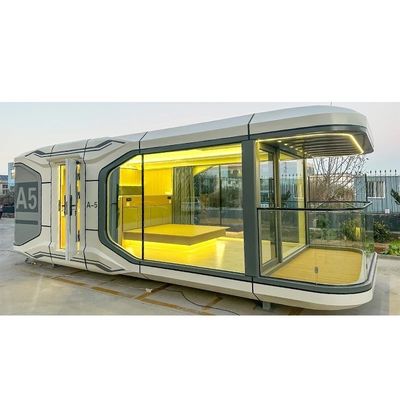 Hotelunterkunft 38 M2 Modell E7 Solarkapselhaus mit Luxus-Apple Cabin Design