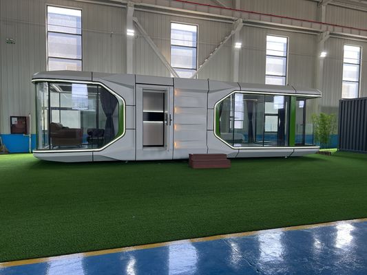 Hotelunterkunft 38 M2 Modell E7 Solarkapselhaus mit Luxus-Apple Cabin Design
