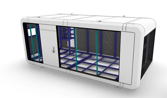 38 M2 Modell E7 Solarkapselhaus Modulhäuser mit 2 Schlafzimmern/Küchen/Badezimmer