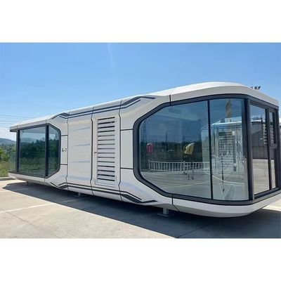 Container-Haus im Freien mit Kapselhausdesign und Sandwichwand aus Steinwolle