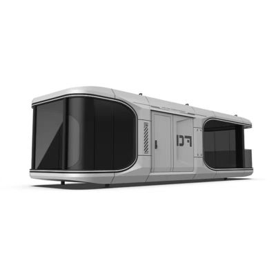 Custom Outdoor Pod Space Capsule mit Sandwich-Panel-Wand aus Steinwolle von Professional