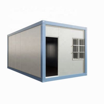 Winddichtes, schnell zu montierendes, leichtes Stahlrahmen, portables, freistehendes, vorgefertigtes Containerhaus