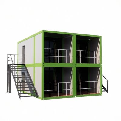 Winddichtes, schnell zu montierendes, leichtes Stahlrahmen, portables, freistehendes, vorgefertigtes Containerhaus