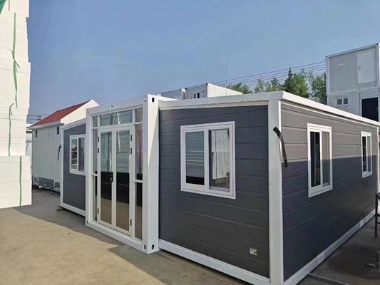Schnellbewegendes Haus mit Doppelflügel-Erweiterung Klappcontainerraum