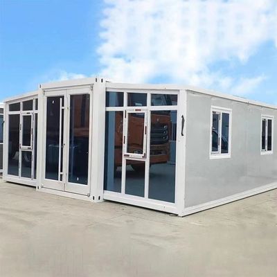 Schnellbewegendes Haus mit Doppelflügel-Erweiterung Klappcontainerraum
