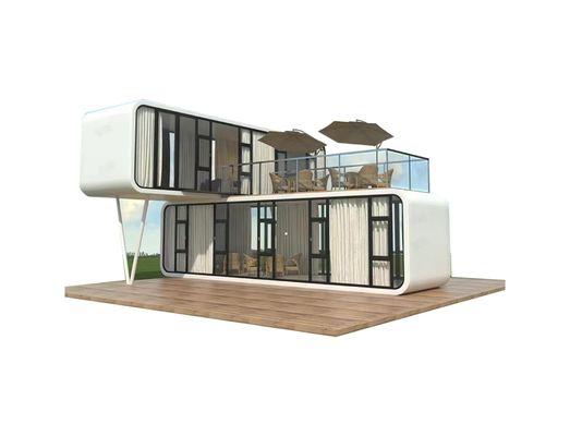 Moderner Design Stil Luxus Schalldichtes Mobil Apple Pod Kabine Containerhaus