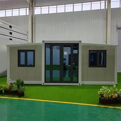 40ft Doppelflügel Expansions Containerhaus mit Design und EPS Sandwich Panel Dach