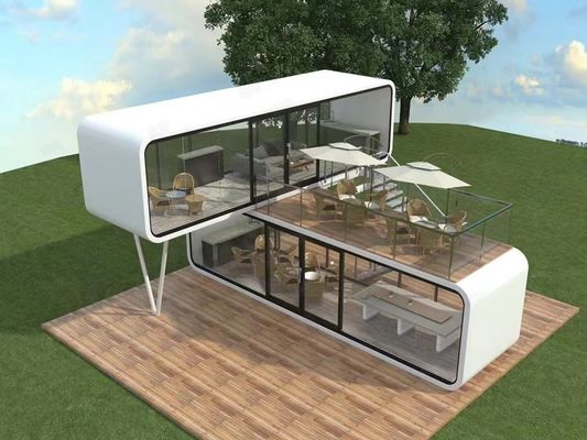 Apple Cottage Modern Design Container Haus für Ihren Garten Wohnen Anpassungsfähigkeit