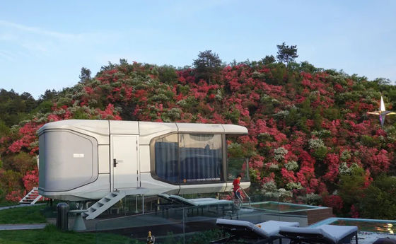 Solar Space Capsule House Die perfekte Mischung aus Luxus und Natur auf dem MGO Board Floor