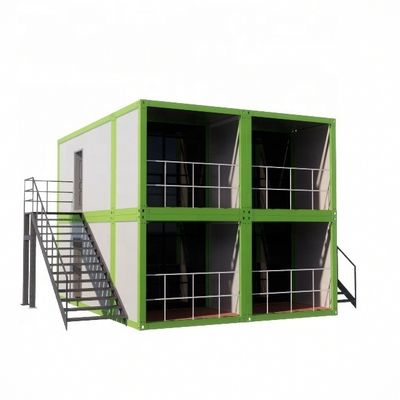 Q235/Q345 Leichtstahlrahmen schnell zusammenbauen Containerhaus Prefab House Container