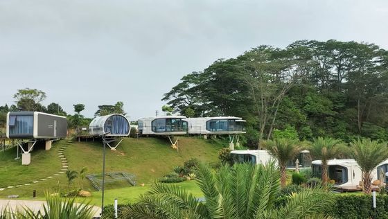 Solar Space Capsule House Die perfekte Mischung aus Luxus und Natur auf dem MGO Board Floor