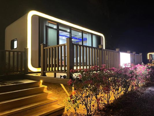 Kompositholzboden Modular Prefab Tiny Homes Container Büro für tragbare Bürobedarf