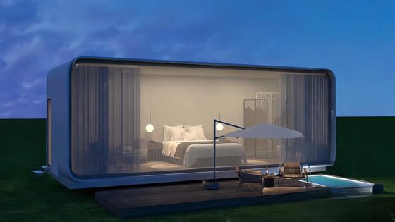 Kompositholzboden Modular Prefab Tiny Homes Container Büro für tragbare Bürobedarf