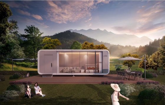 Kompositholzboden Modular Prefab Tiny Homes Container Büro für tragbare Bürobedarf