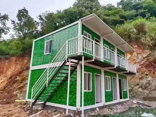 Effizient montieren Containerhaus mit PVC-Blattboden Einfache Installation erschwinglich