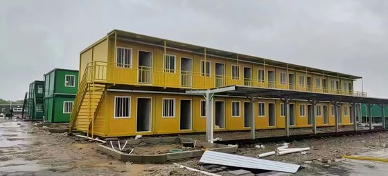 Effizient montieren Containerhaus mit PVC-Blattboden Einfache Installation erschwinglich