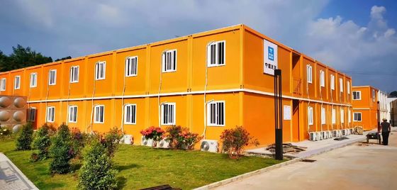 Effizient montieren Containerhaus mit PVC-Blattboden Einfache Installation erschwinglich