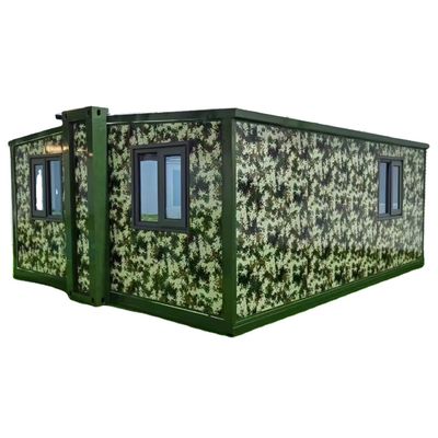 EPS-Sandwich-Panels Wand 20ft 40ft 3 Schlafzimmer Klappbarer Ausdehnungsbehälter Haus