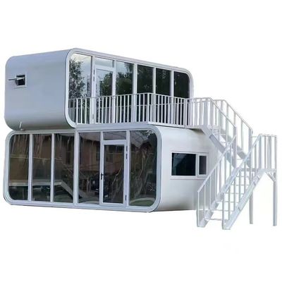 Modulare Häuser für moderne 20ft 40ft Prefab Mini-Häuser Kabine Büro Portable Home Pod Apple Cabin