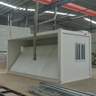 Windfestes, vorgefertigtes, klappbares Containerhaus Z-Typ mit Q235/Q345 Leichtstahlrahmen