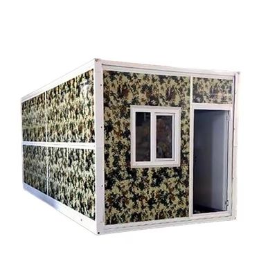 Zeitgenössisches Design Flat Pack Folding Container Fertighaus für Baustelle