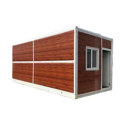 Zeitgenössisches Design Flat Pack Folding Container Fertighaus für Baustelle