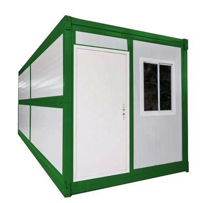 Zeitgenössisches Design Flat Pack Folding Container Fertighaus für Baustelle