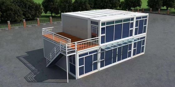 Klappbares Bauernhaus Design Vorgefertigtes Büro Container Häuser mit Sandwich-Panel Wand