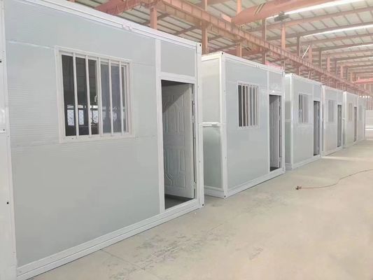 Aluminiumfenster Z-Typ Flat Pack Klappcontainerhaus für vielseitige Anwendungen