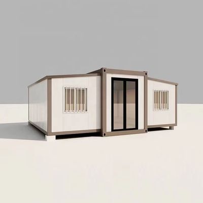 20ft Doppelflügel Containerhaus mit EPS Sandwich Panel Dach und MGO Board Boden