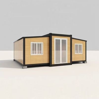 20ft Doppelflügel Containerhaus mit EPS Sandwich Panel Dach und MGO Board Boden