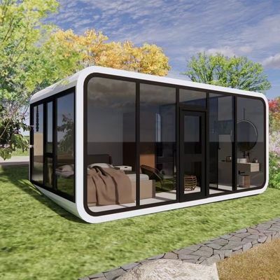 Glashaus Wohnraum Vorgefertigter Bungalow individuelle Farbe