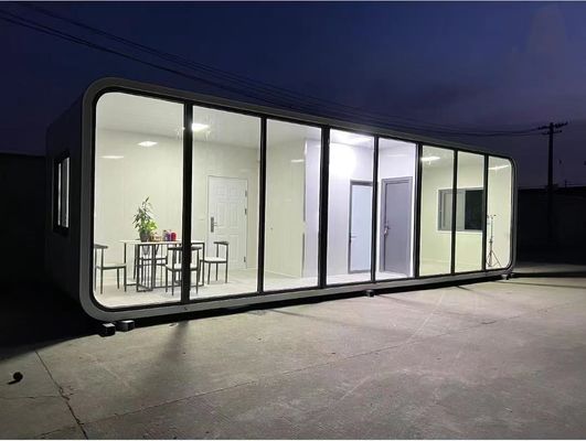 Modularer Prefab Kleine Häuser Container Büro Tragbare Apple Home Pod Bewegliche Apple Kabine