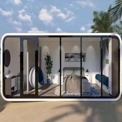 Verbessern Sie Ihren Campingplatz mit Capsule House Luxuriöse moderne Fertighäuser Die perfekte Wahl
