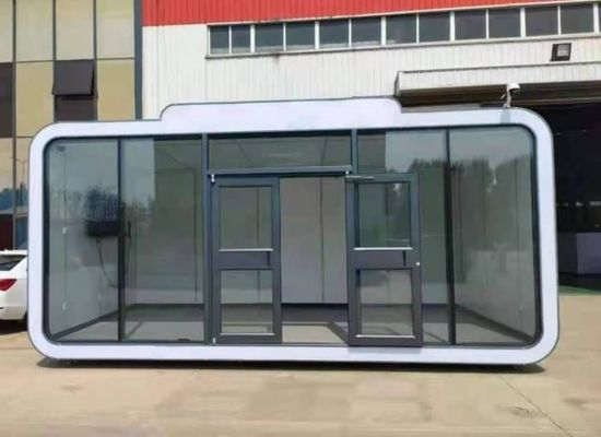 Verbessern Sie Ihren Campingplatz mit Capsule House Luxuriöse moderne Fertighäuser Die perfekte Wahl