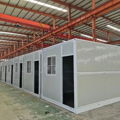 Moduläres, bewegliches, zusammenklappbares Containerhaus mit einer Länge von 5950 mm und einem Fußboden aus Fasersementplatten