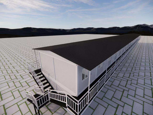 Schnell zusammenbauen Container-Raum Prefab Modularhaus mit Windsicherheit Vorteil