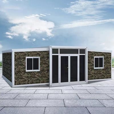 Außen-Erweiterung einfach gemacht 20ft Doppelflügel Container Raum mit modernem Design