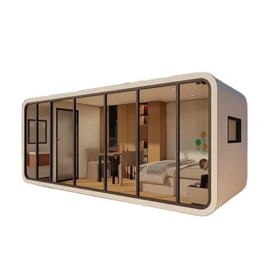 Portable Flat Pack Vorgefertigte Häuser Luxus Wohnen mit mobilen fertigem Design