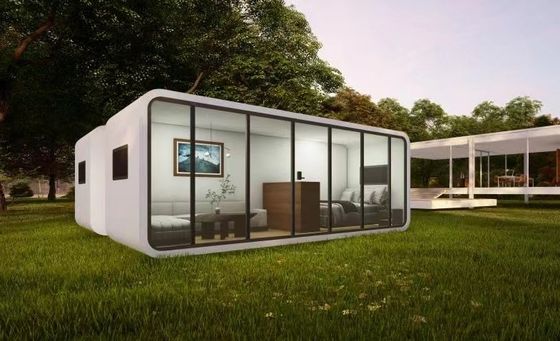 Portable Flat Pack Vorgefertigte Häuser Luxus Wohnen mit mobilen fertigem Design