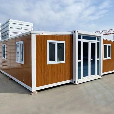 Einfach zusammenklappbare Containerhäuser mit modernem Design und vorgefertigter Bauweise