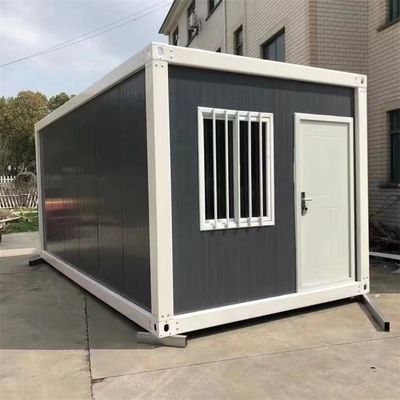 Vorgefertigte Containerhäuser Einfach zu montieren Mikrohäuser mit Sandwich-Panel-Wand