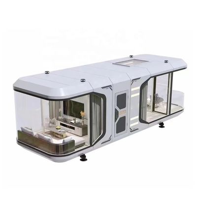 Customized Outdoor Glass Bright Cottage für Paare Urlaub im zeitgenössischen Design Stil