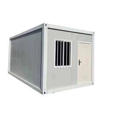 Effizient zusammengebautes Containerhaus erleichtert den Bauprozess